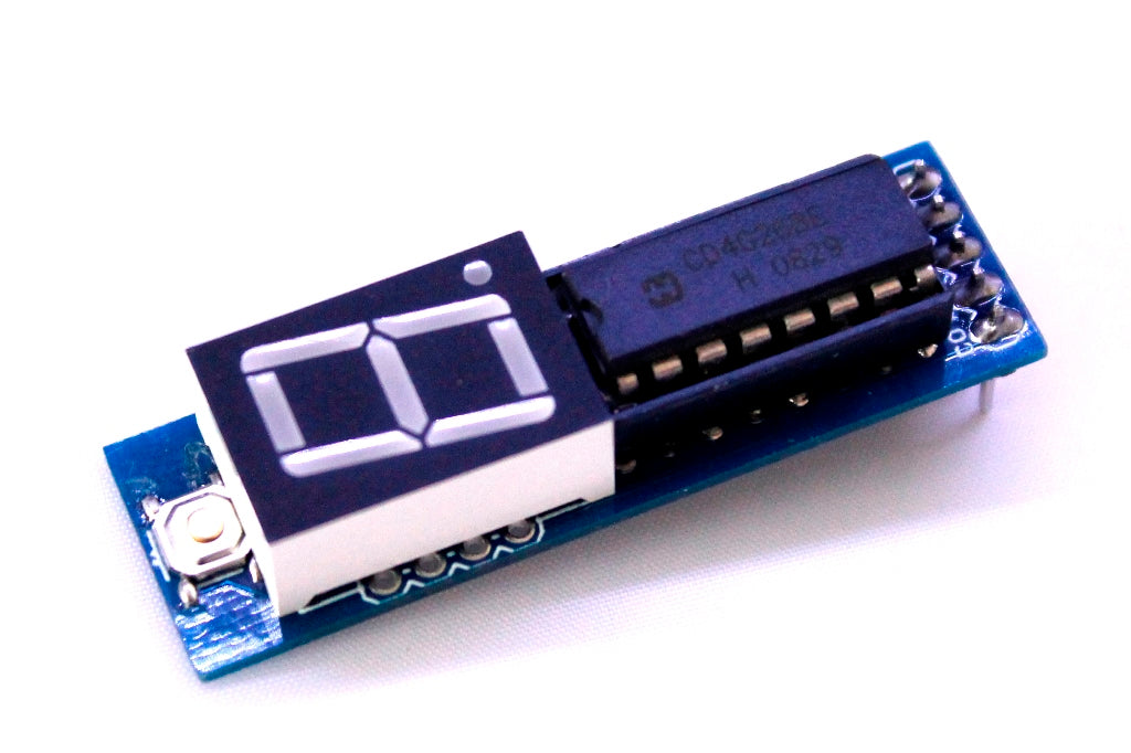 CD4026- 1 digit up counter module