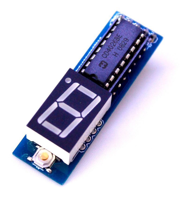 CD4026- 1 digit up counter module