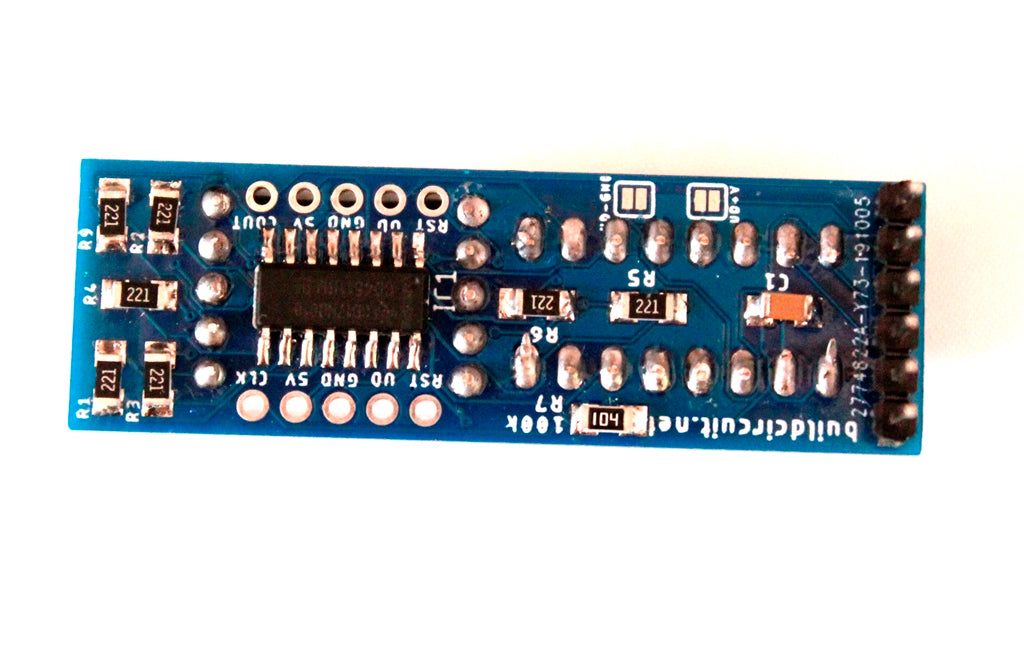 CD4029 based up and down counter for Arduino and NE555