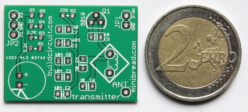 1 transistor FM Transmitter DIY learning kit