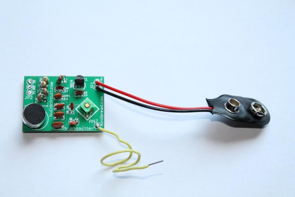 1 transistor FM Transmitter DIY learning kit