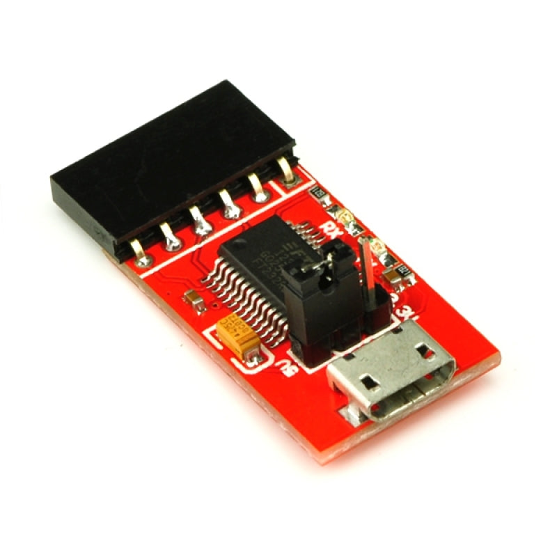 FTDI FT232RL Basic Breakout - 5V/3.3V for Arduino with Micro USB