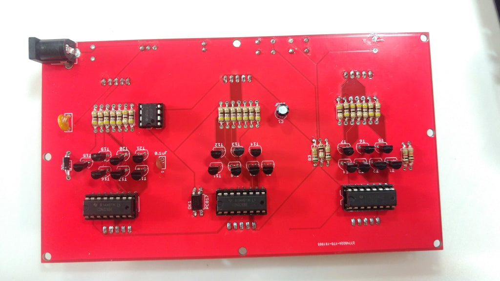 Photoresistor and Laser Operated Large Digital Objects Counter with 2.3" displays