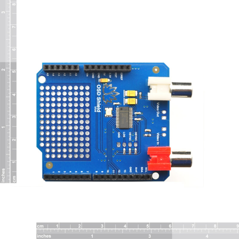 OSD Shield for Arduino - On Screen Display