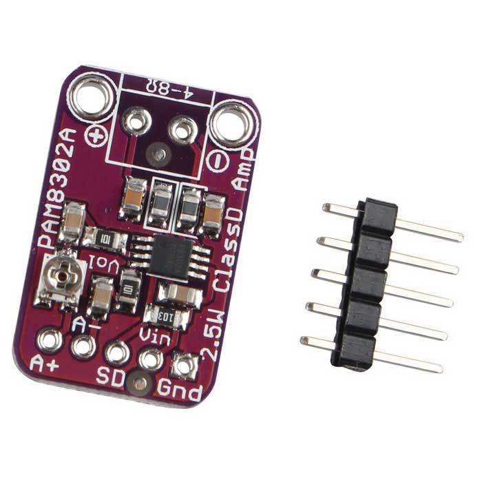 PAM8302 - Mono 2.5W Class D Audio Amplifier