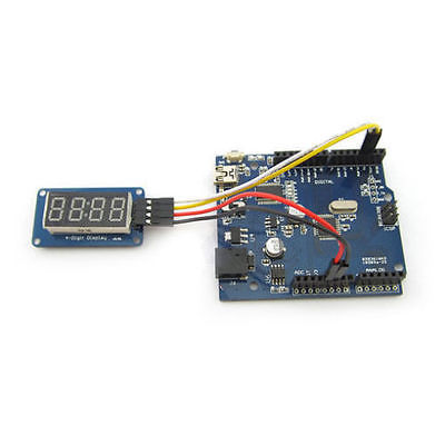 4 Bit 8-Segment Digital Tube LED Display Module /w Clock TM1637 for Arduino