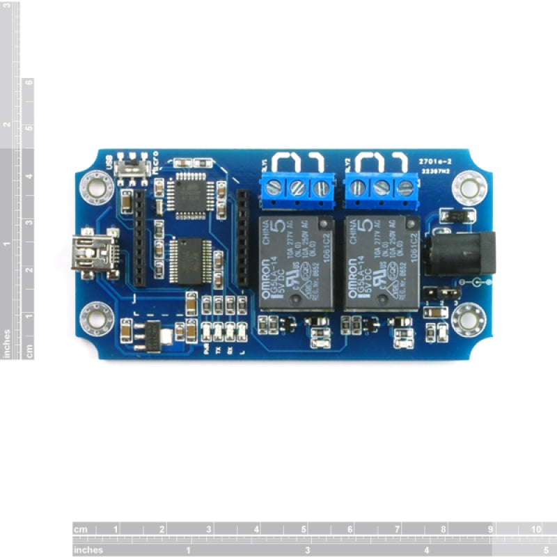 TOSR02 - 2 Channel Smartphone Relay Wi-Fi Remote Control Kit