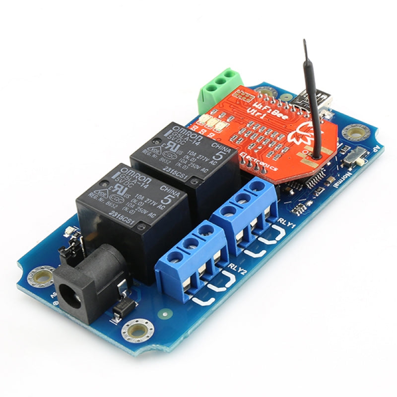 TOSR122 - 2 Channel Smartphone Wi-Fi Relay - (Password/Momentary/Latching)