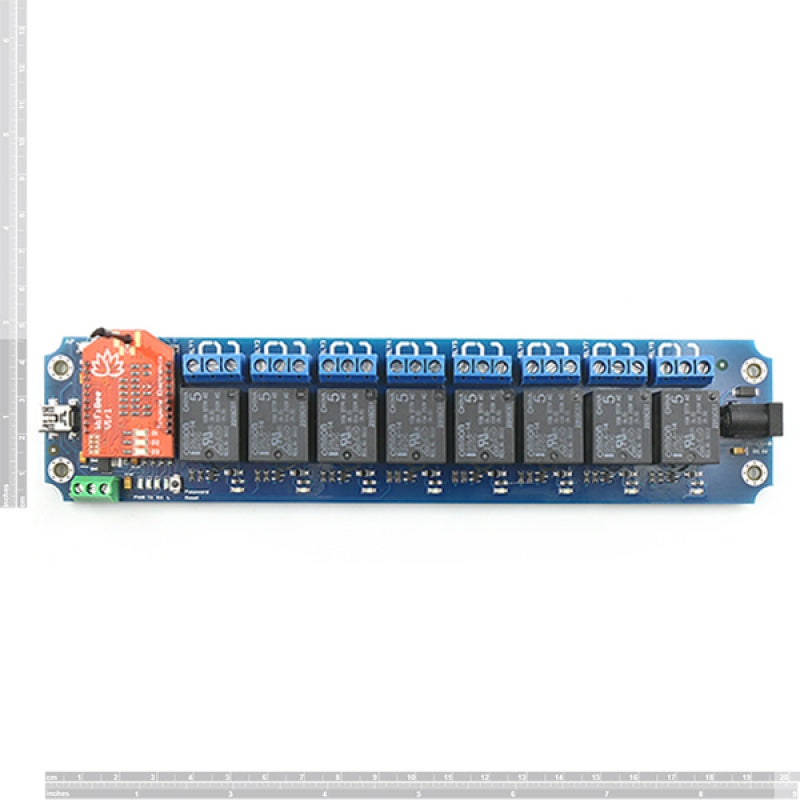 TOSR182 - 8 Channel Smartphone Wi-Fi Relay - (Password/Momentary/Latching)