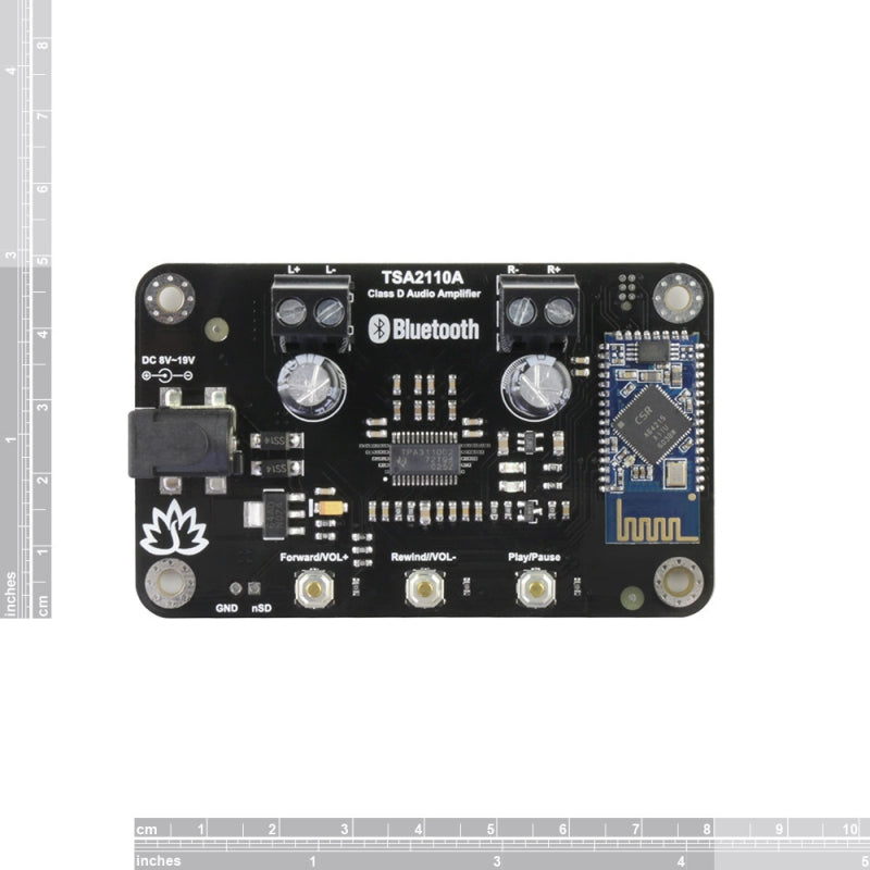 2 x 8 Watt Bluetooth Stereo Audio Amplifier Board - TSA2110B (TWS/Apt-X)