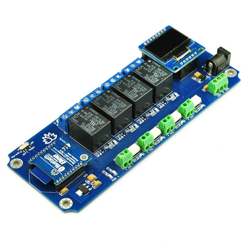 TSIR04 - 4 Channel Outputs- 4 optically Isolated Inputs Bluetooth Smartphone Relay