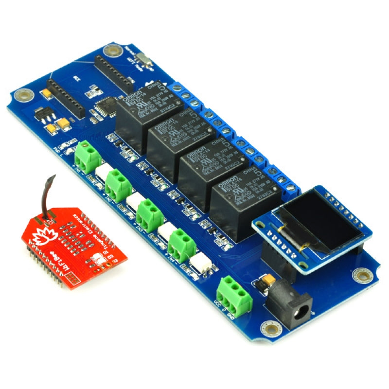 TSIR04 - 4 Channel Outputs- 4 optically Isolated Inputs Wi-Fi Smartphone Relay