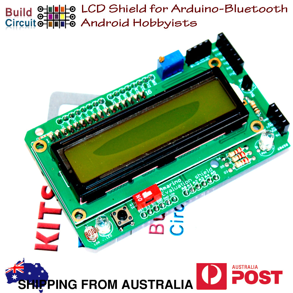 LCD Shield For Arduino-Bluetooth Android hobbyists