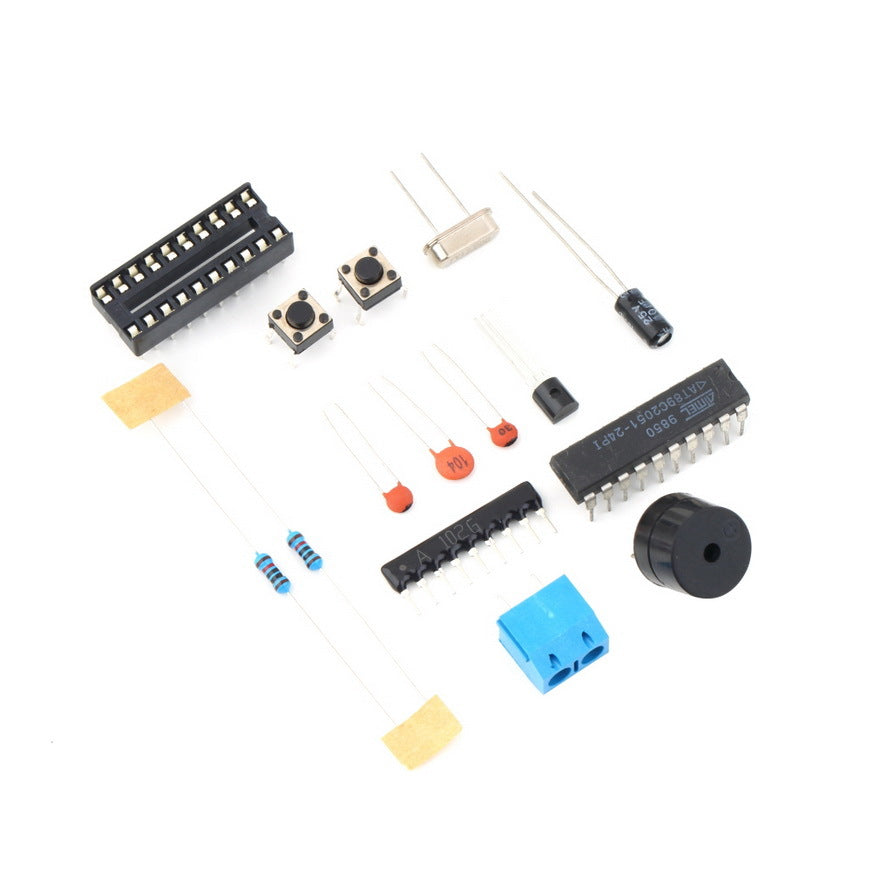 AT89C2051-24PU Digital Clock DIY Kit- Build Your Own Digital Clock with Alarm