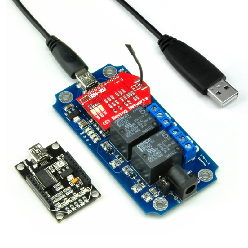 TOSR02 - 2 Channel Smartphone Relay Wi-Fi Remote Control Kit
