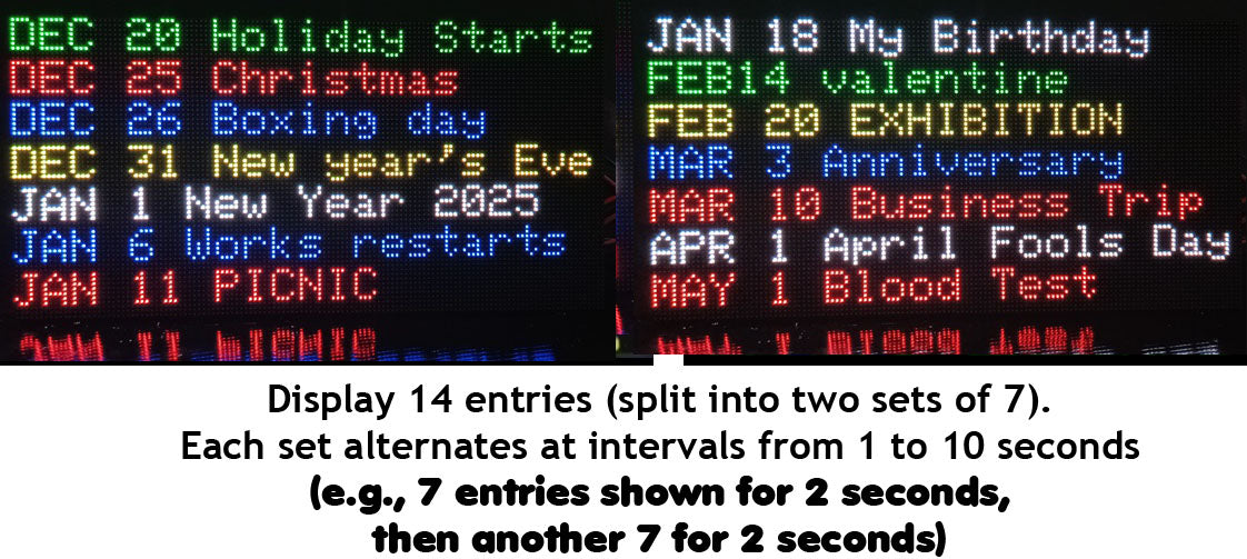 DIY ESP32-Powered RGB Digital Task Organizer – Personal Work List Manager with Rotating Display