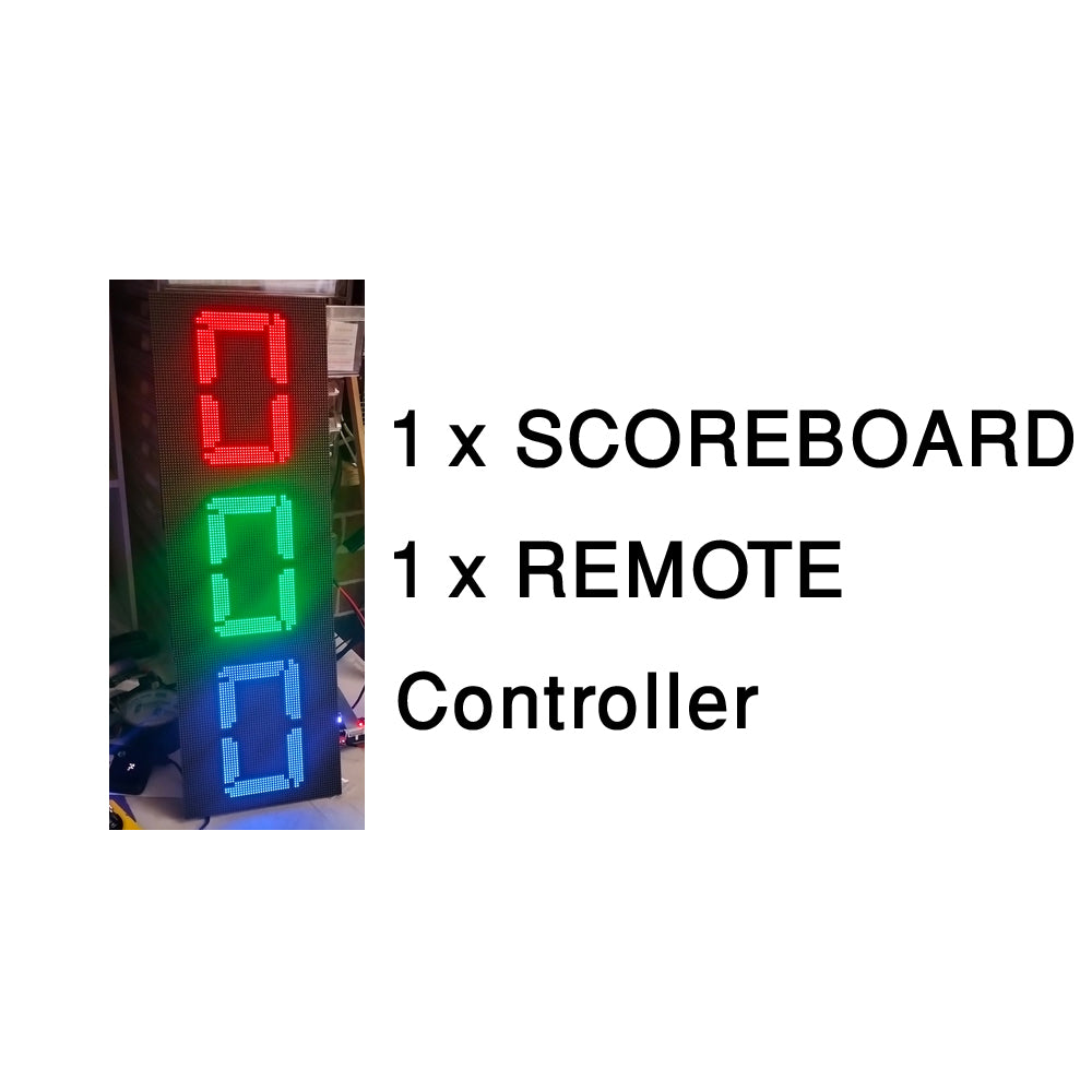 SCORE5 Vertical INDOOR SCOREBOARD. CUSTOM ORDER. FREE SHIPPING/SHIPPING INCLUDED