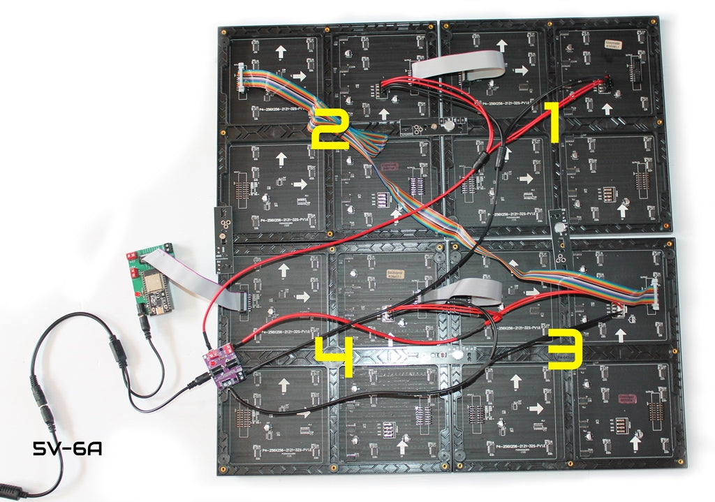 DIY ESP32-Powered RGB Matrix Digital Menu for Cafes and Restaurants – Display up to 14-28 Items