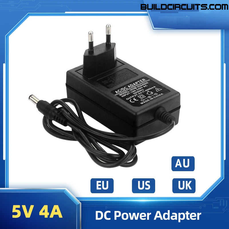 5V 4A AC to DC Power Adapter- FREE SHIPPING