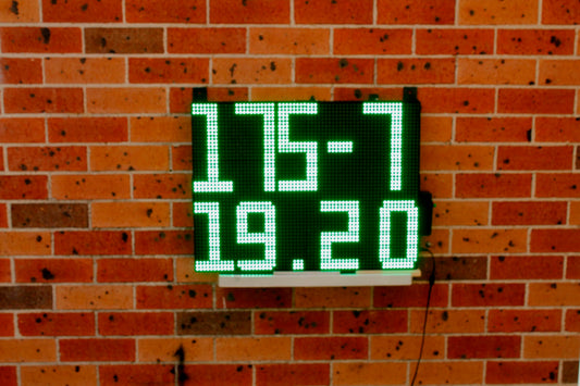 64cmx48cm Portable Digital Cricket Scoreboard with enclosure for community clubs
