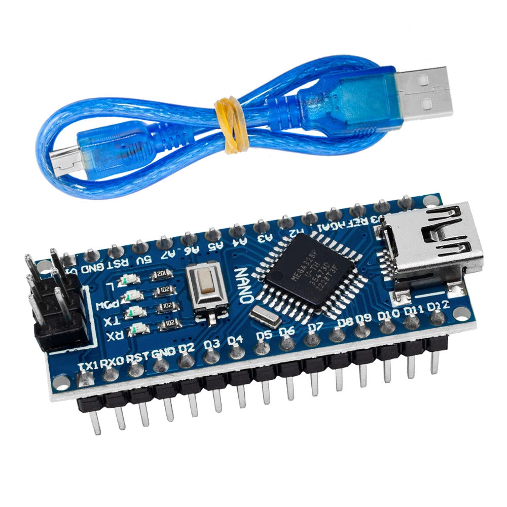 Arduino Nano V.3.0 with Micro USB, Mini USB and USB-C