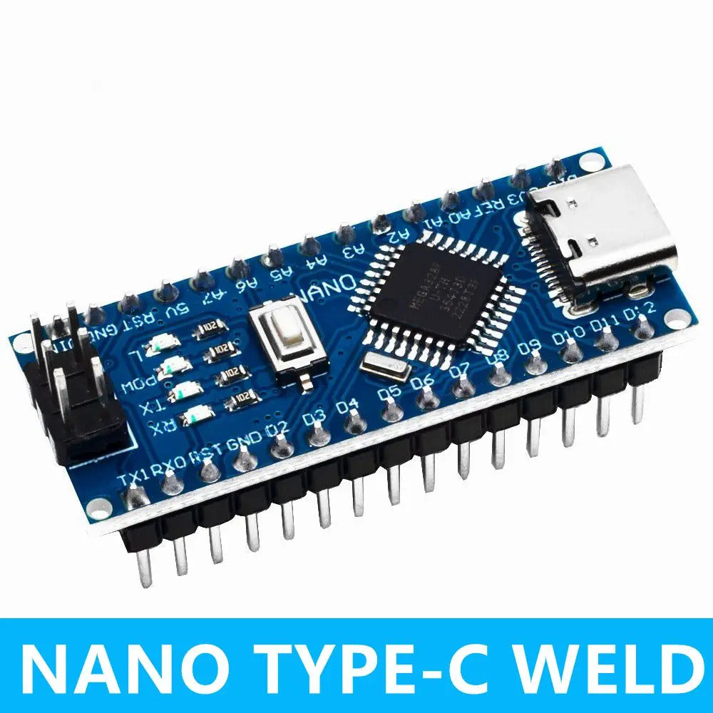 Arduino Nano V.3.0 with Micro USB, Mini USB and USB-C