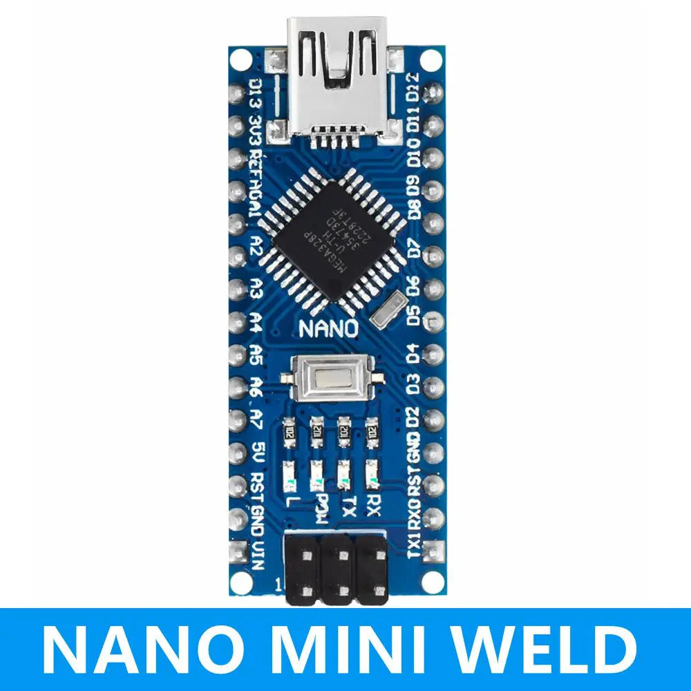 Arduino Nano V.3.0 with Micro USB, Mini USB and USB-C