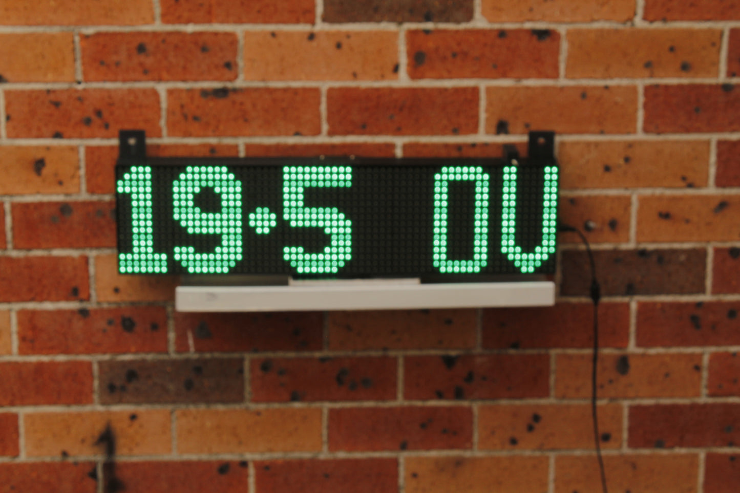 64cmx16cm Basic Digital Cricket Scoreboard with Runs, Wickets and Overs
