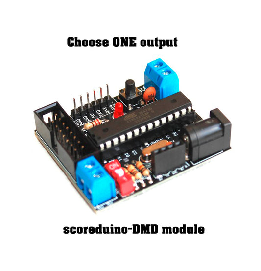 Scoreduino Scoreboard P10 Mono/single color DMD module for 27 types of digital scoreboards includes Bluetooth moduleHS 8542.31.00