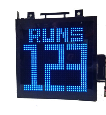 DIY Cricket Scoreboard 32cmx32cm(12.60 in x 12.60 in or 1.05 ft. x 1.05 ft.): SCOREDUINO with Live Score Updates Bluetooth Android Operated