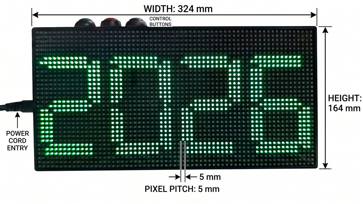TYPE 1- 4 Digits Digital Objects Counter with WiFi Support
