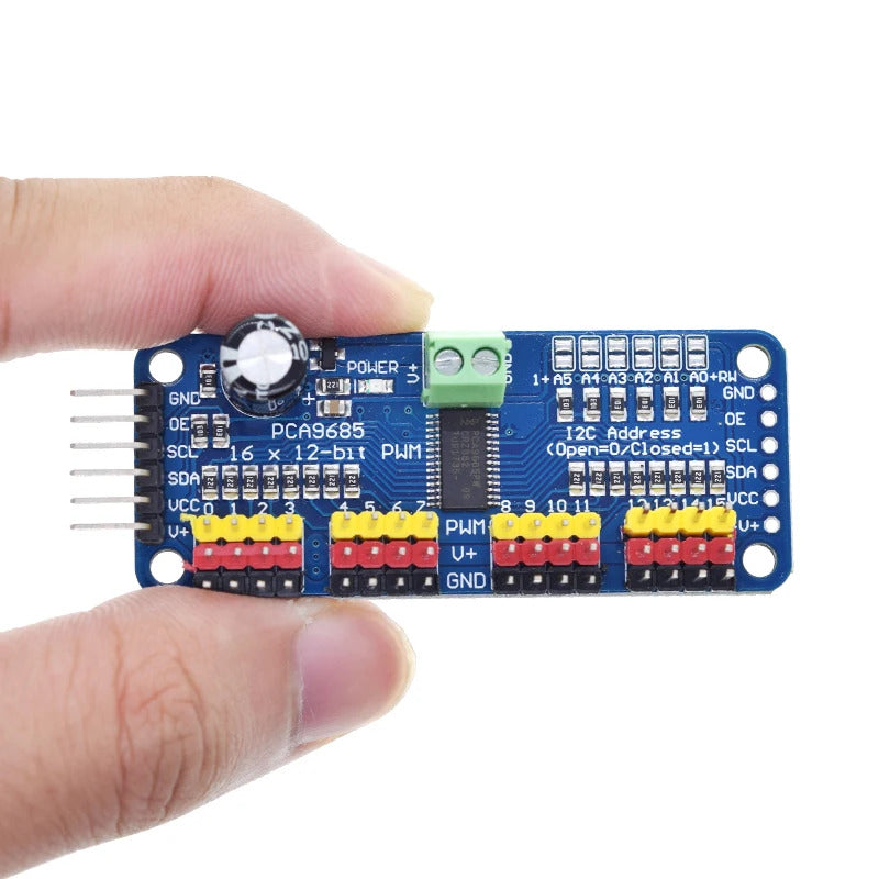 PCA9685PW 16-Channel 12-bit PWM/Servo Driver – I2C Interface