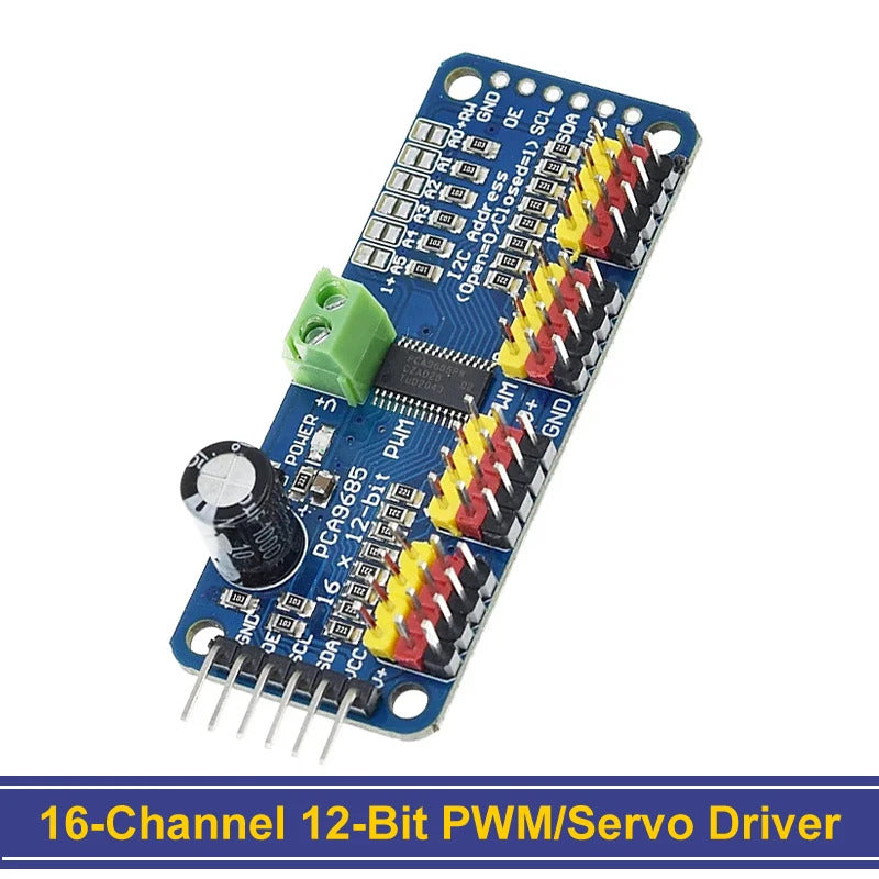 PCA9685PW 16-Channel 12-bit PWM/Servo Driver – I2C Interface