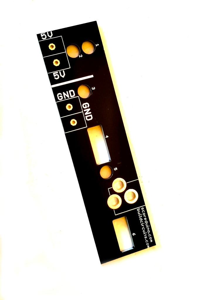 PCB strips for connecting P10 dot matrix displays