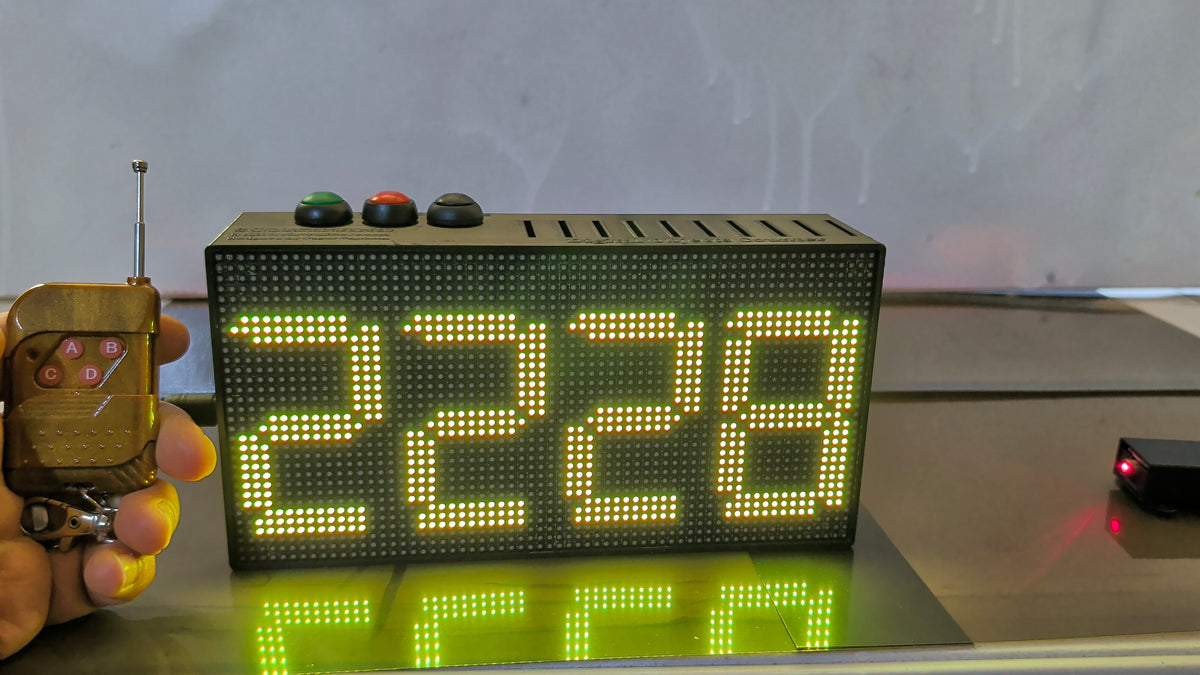 4 digits UP/Down Counter with 433Mhz RF Remote Control- 192mmx96mm