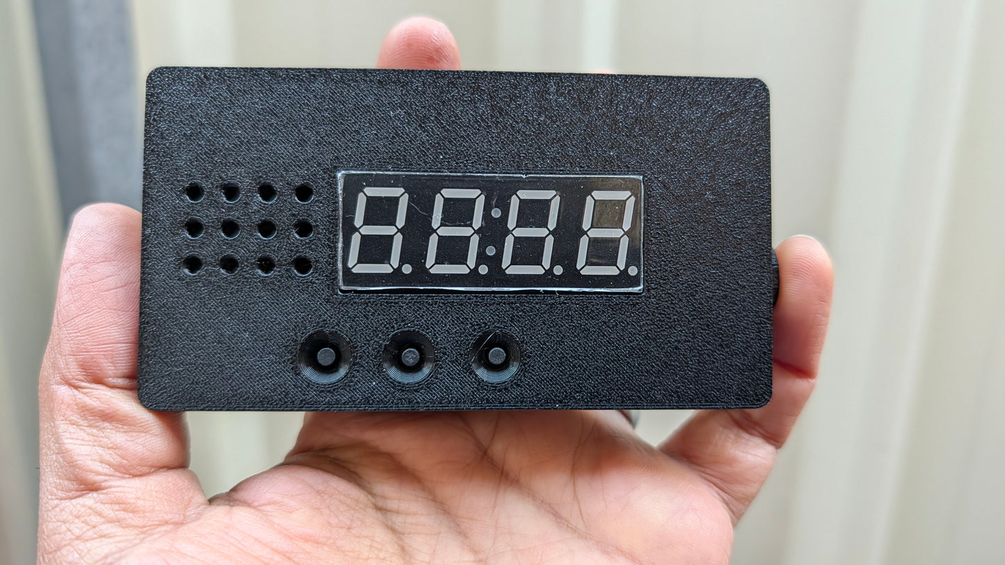 4 digits digital objects counter with Laser - WiFi ESP32C3 +TM1637