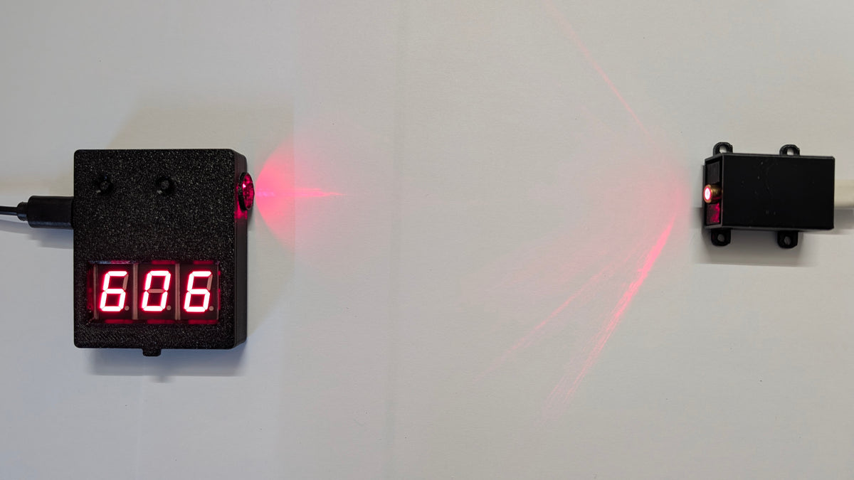 3 Digits Digital Objects Counter with enclosure- SMD