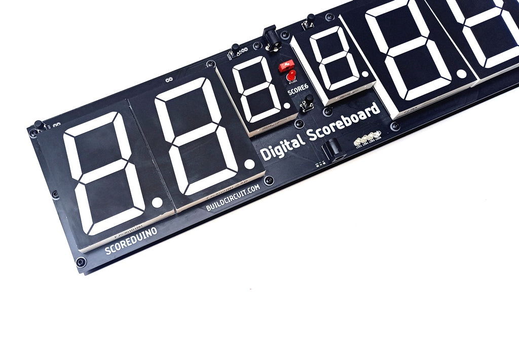 SCORE6- Large Table Tennis Scoreboard With 6 Displays