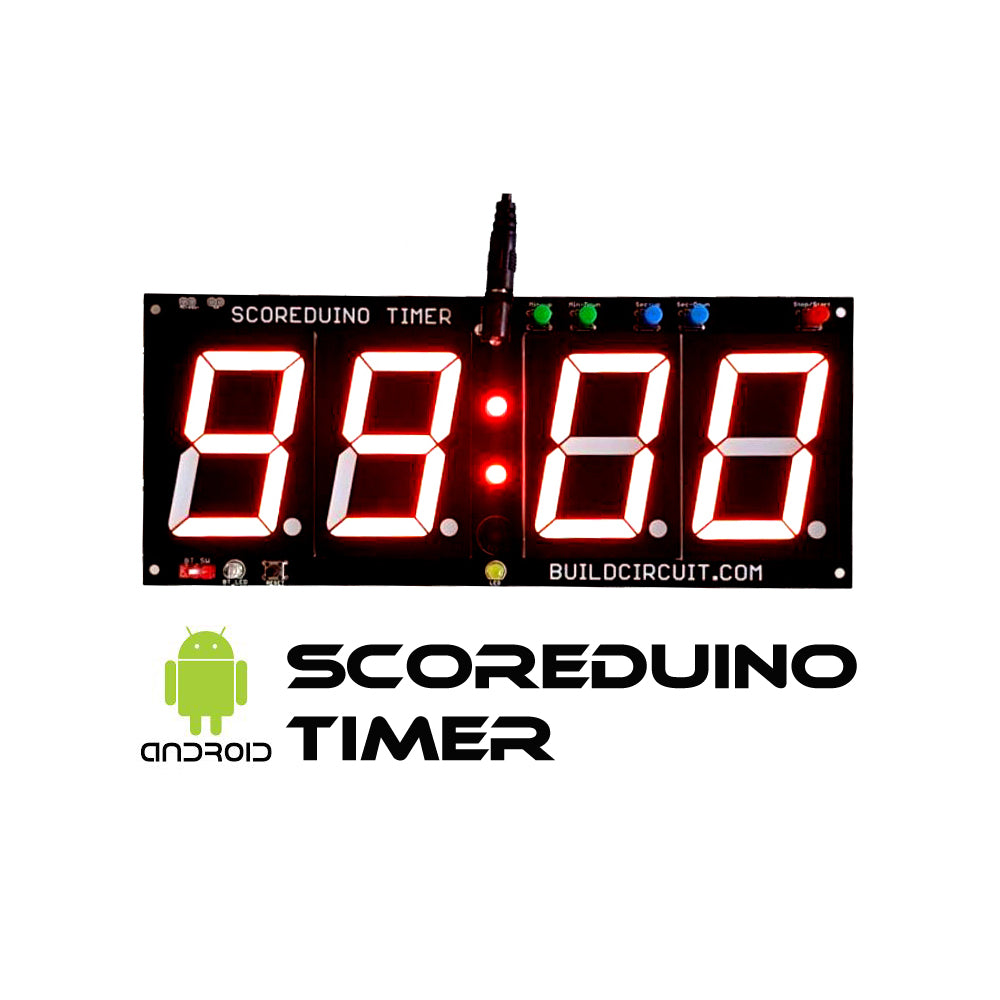 SCOREDUINO TIMER For Digital Scoreboards– BUILDCIRCUITS