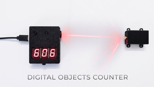 3 Digits Digital Objects Counter with enclosure- SMD