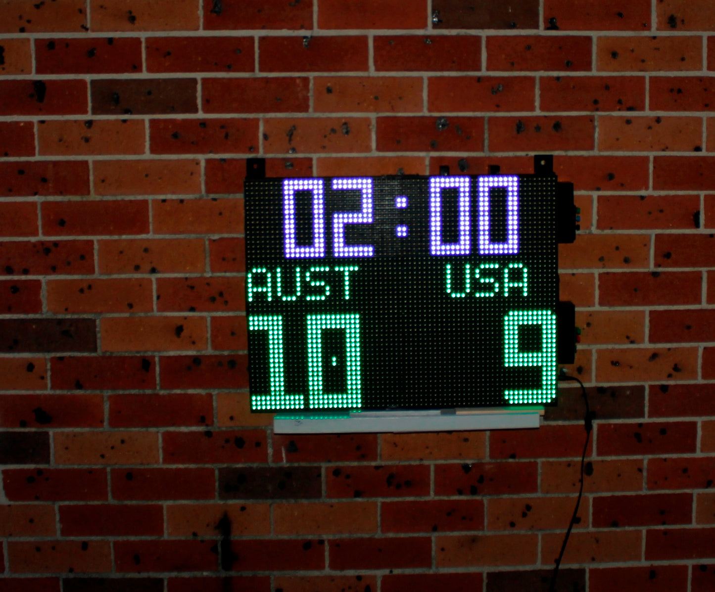 Universal Digital Sports Outdoor Portable Scoreboard (Soccer, Hockey and Multiple Sports) – 64cm × 48cm