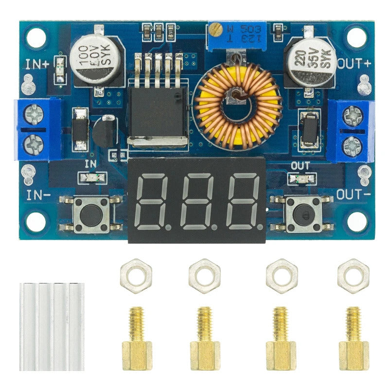 XL4015 DC-DC Step-Down Buck Converter Module– BUILDCIRCUITS