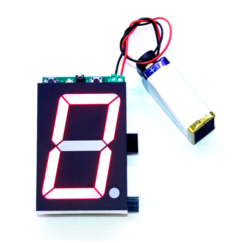 2.3″ common cathode seven segment display driver