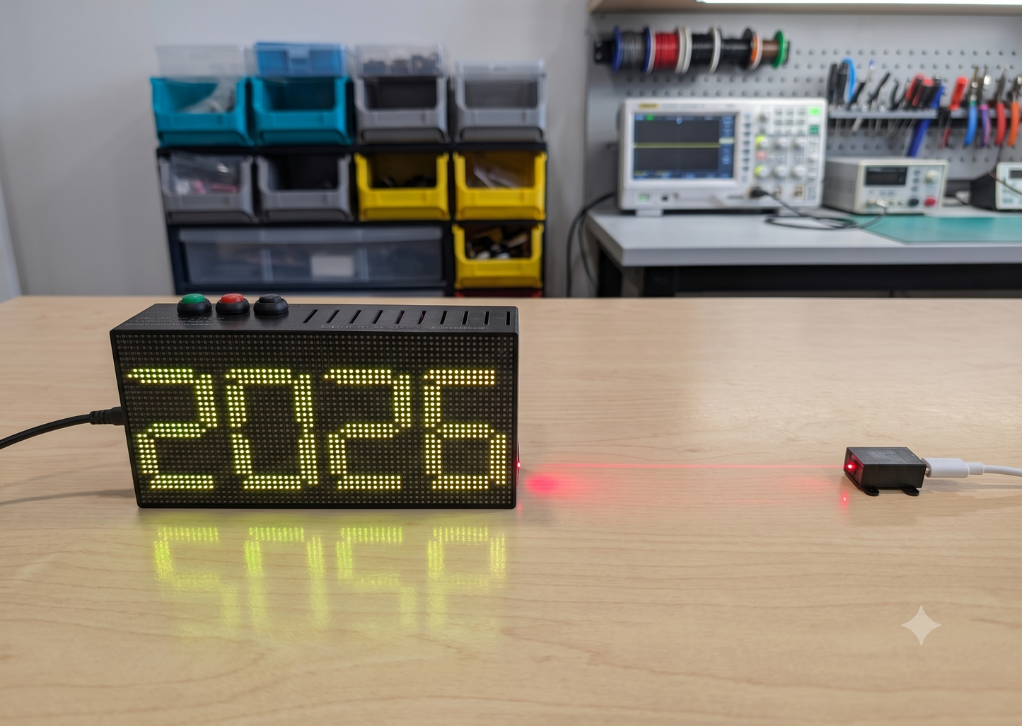TYPE 1- 4 Digits Digital Objects Counter with WiFi Support