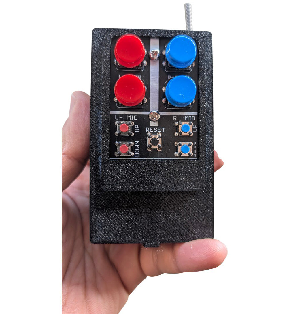 SIZE 4- Wi-Fi controlled Indoor digital scoreboard with 4 chained P5  64x32 pixels RGB LED matrix- 64 cm×32 cm /  25.2 inches×12.6 inches