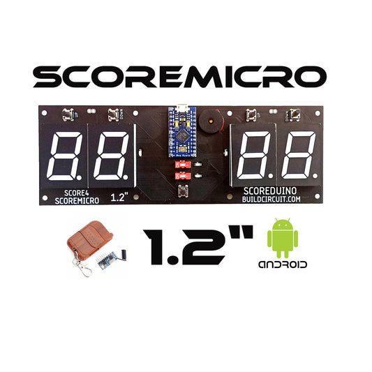 SCORE4- SCOREMICRO using Leonardo Pro Micro