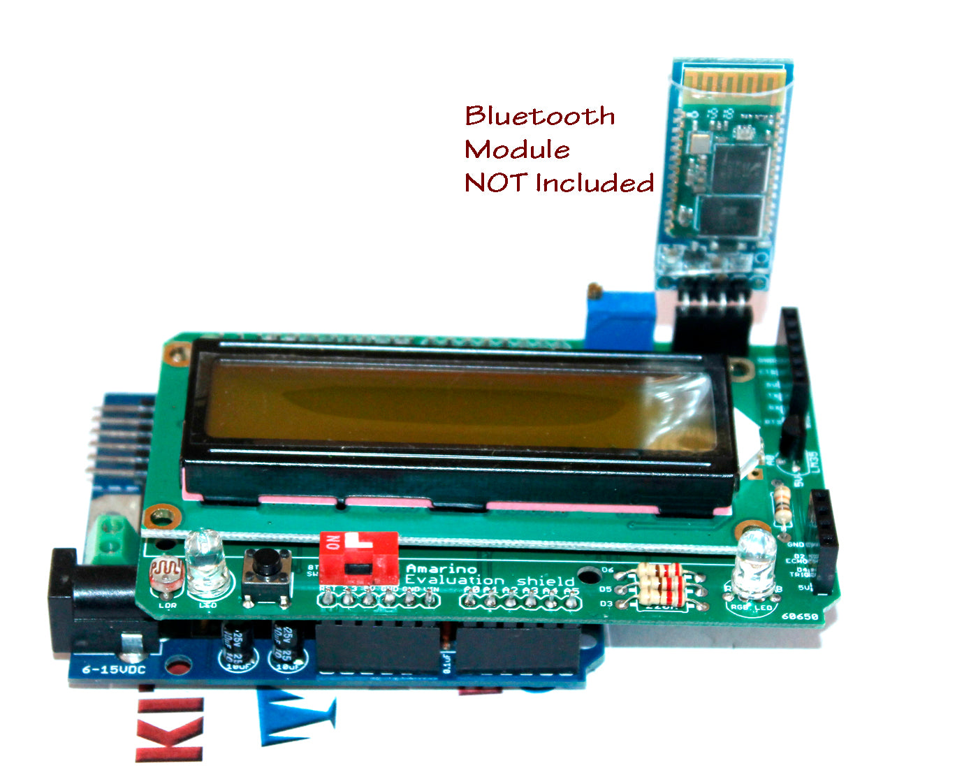 LCD Shield For Arduino-Bluetooth Android hobbyists