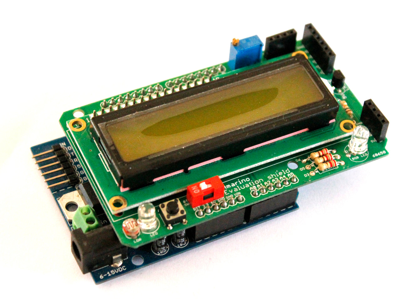 LCD Shield For Arduino-Bluetooth Android hobbyists