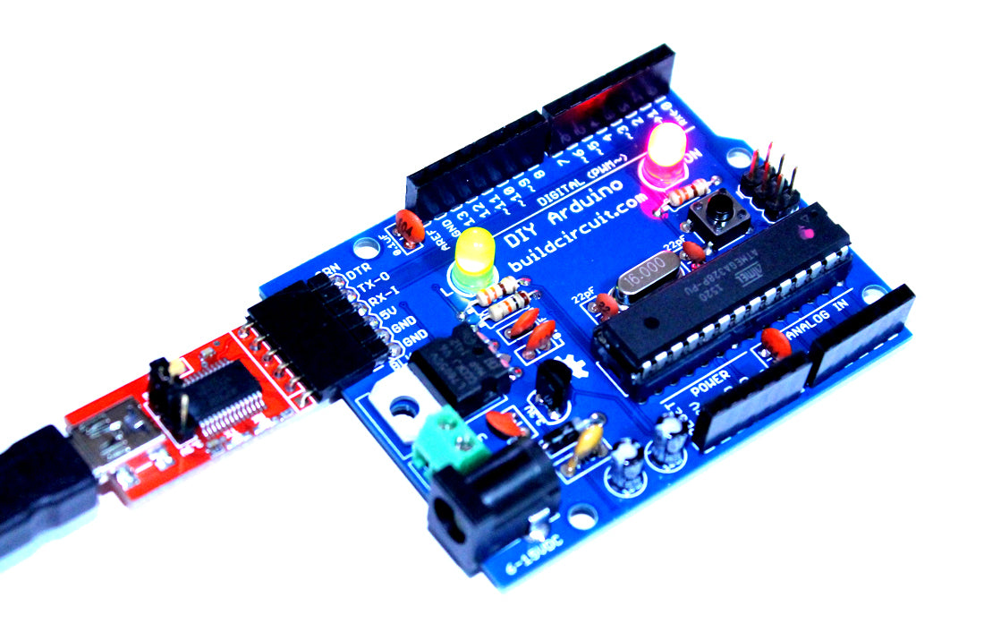 Do-it-yourself (DIY) Arduino- Make Your own Arduino
