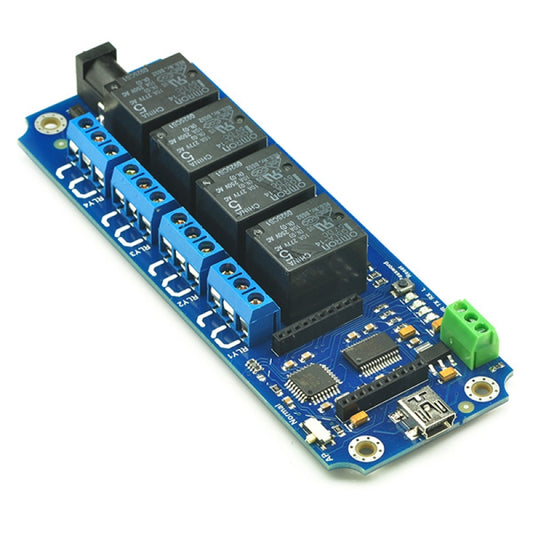 TOSR140 - 4 Channel USB/Wireless 5V Relay - (Password/Momentary/Latching)